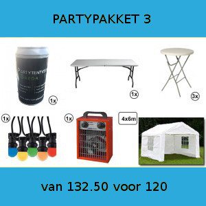 Partypakket 3